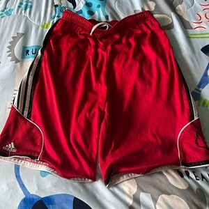 Mens Louisville Cardinal Adidas Basketball Shorts